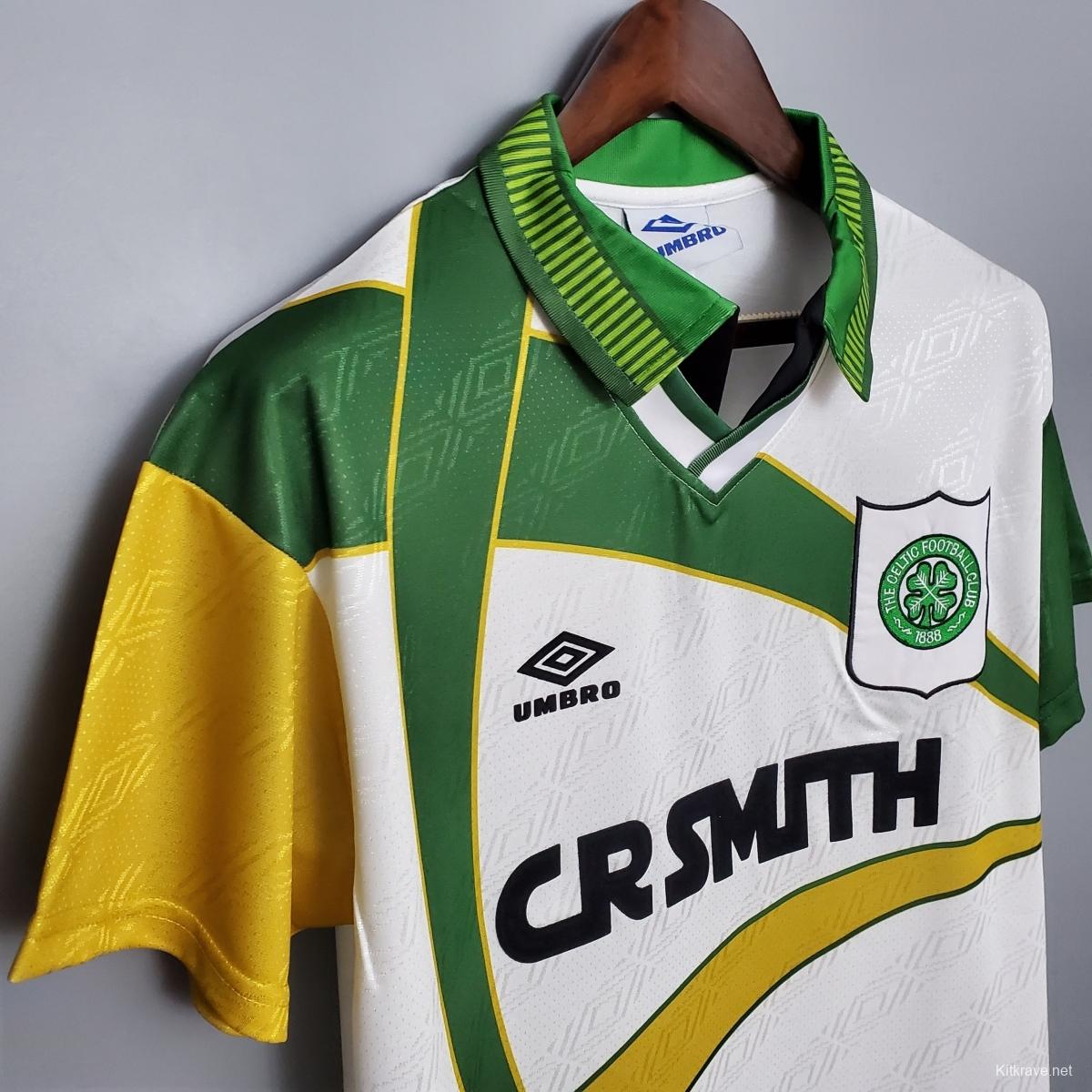 Retro Celtic 93/95 home Soccer Jersey