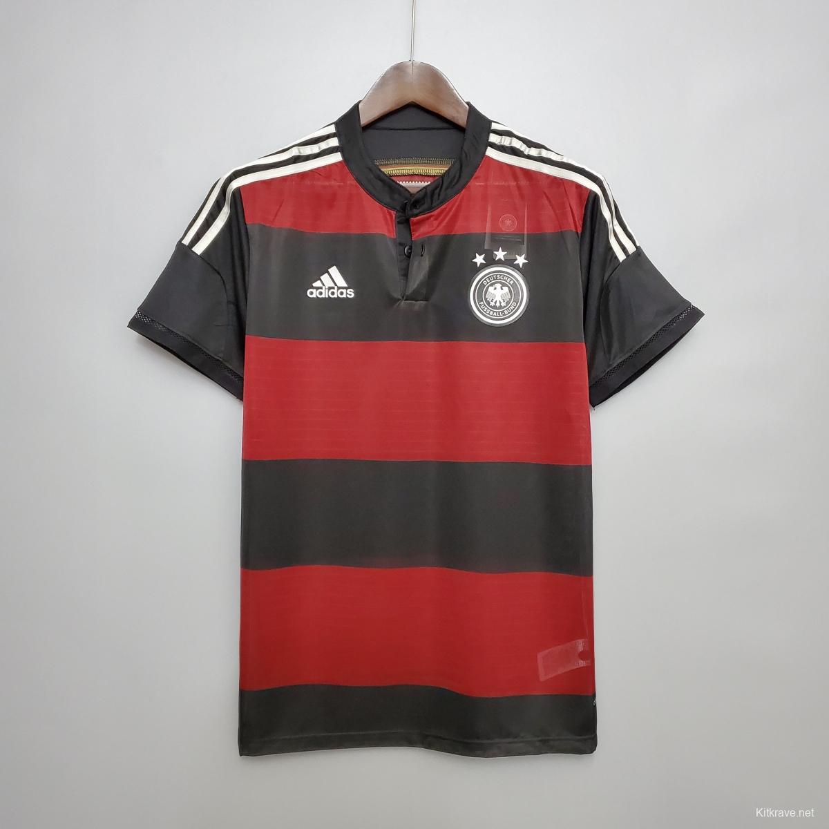 Retro Germany 2014 away Soccer Jersey