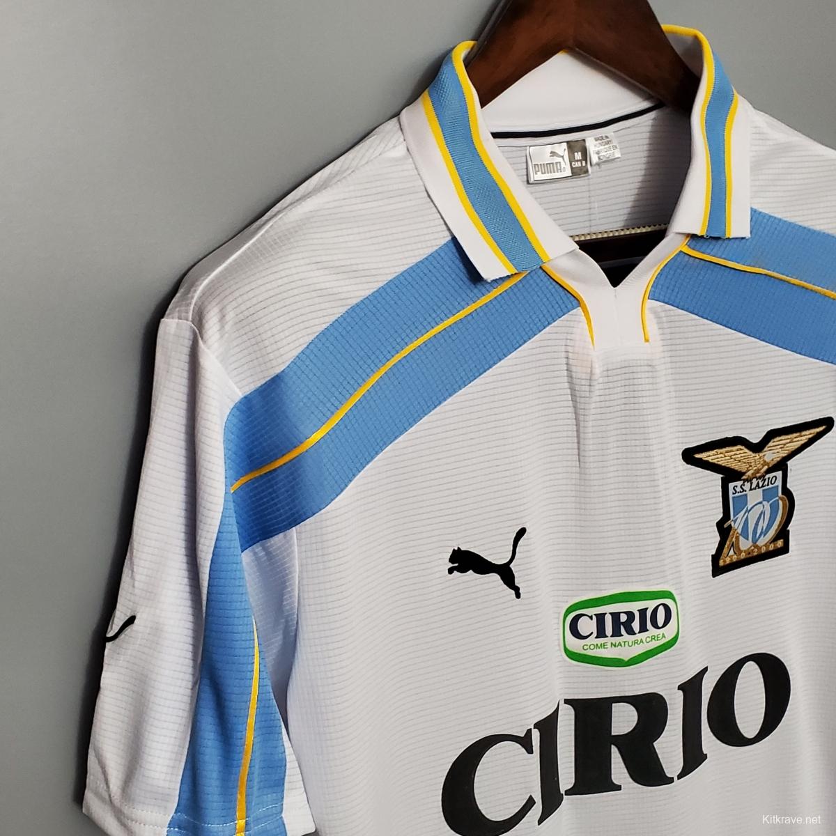 Retro 00/01 Lazio away Soccer Jersey