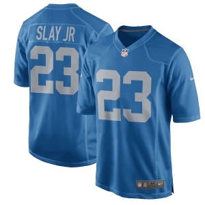 Men's Darius Slay Jr Blue Throwback Player Limited Team Jersey