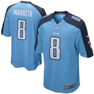 Youth Marcus Mariota Light Blue Player Limited Team Jersey