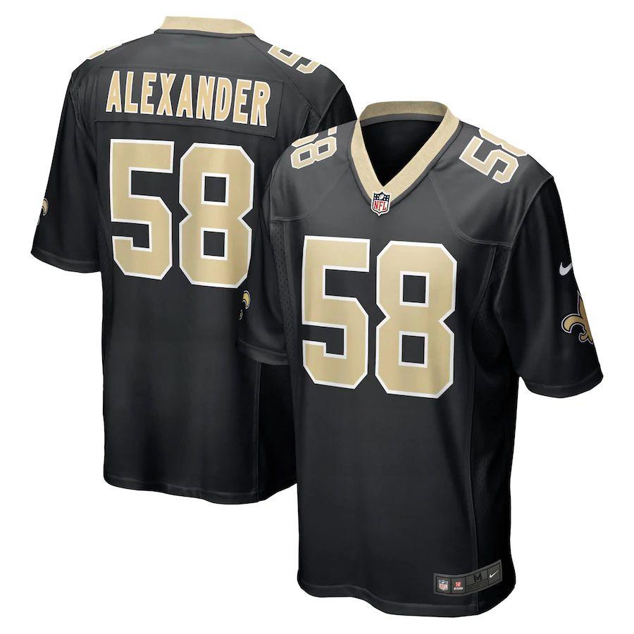 Men's Kwon Alexander Black Player Limited Team Jersey