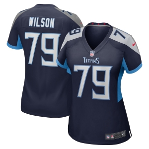 Women's Isaiah Wilson Navy Player Limited Team Jersey