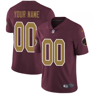 Youth Burgundy Alternate Custom Game Team Jersey