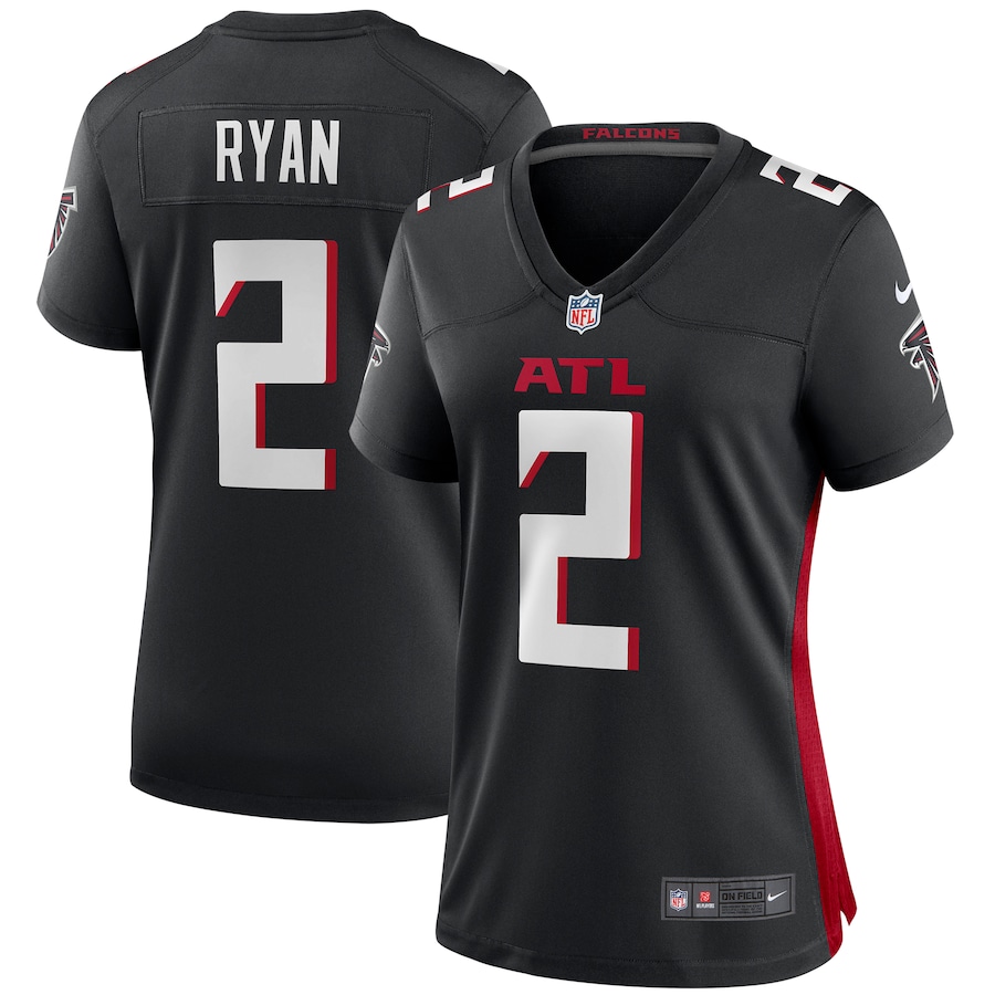 Women's Matt Ryan Black Player Limited Team Jersey