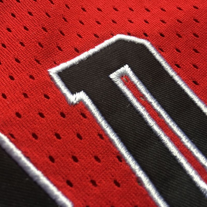 Men's Michael Jordan Red Retro Classic Team Jersey