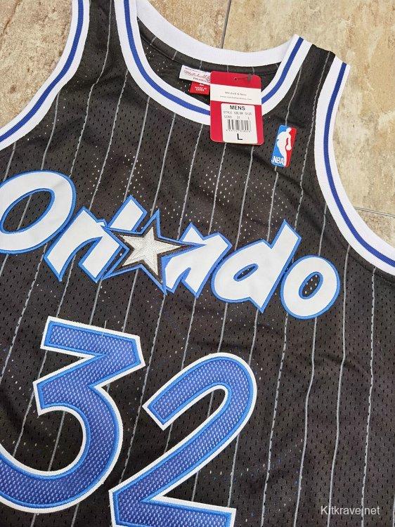 Men's Shaquille O'Neal Black Retro Classic Team Jersey