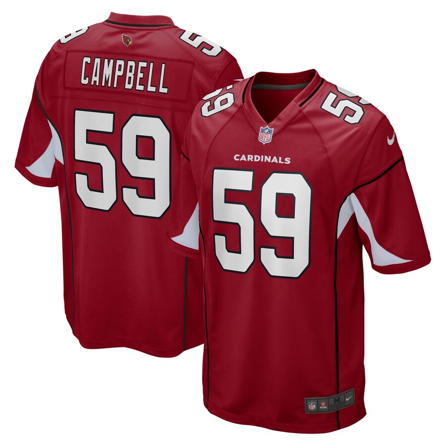 Men's De'Vondre Campbell Cardinal Player Limited Team Jersey