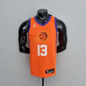 75th Anniversary NASH#13 Phoenix Suns Jordan Theme Orange NBA Jersey