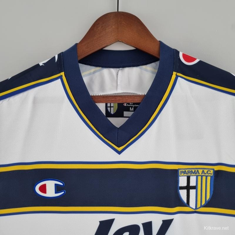 Retro Parma 01/02 Away Soccer Jersey