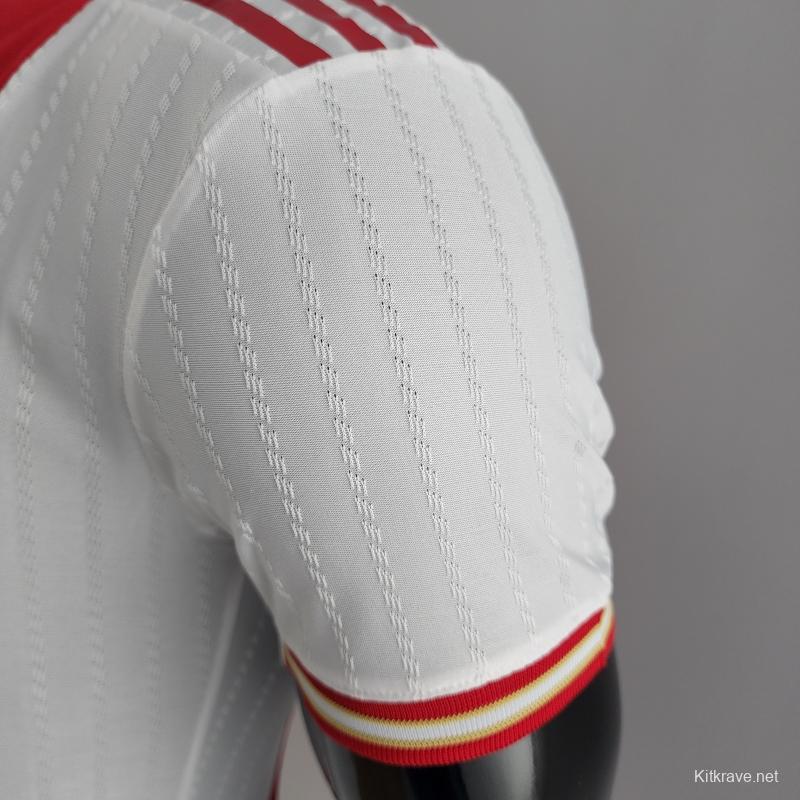 Player Version 22/23 Ajax Home Soccer Jersey