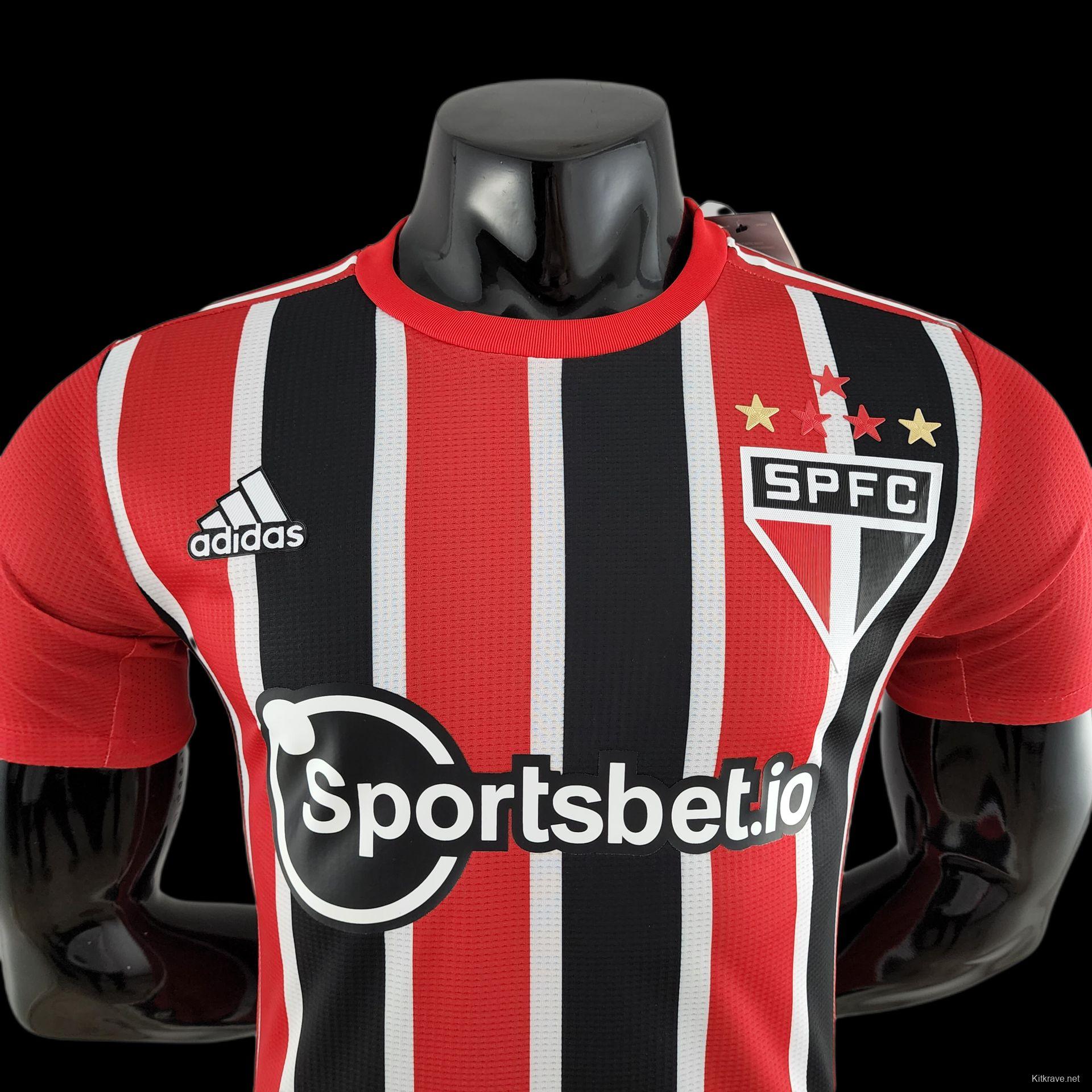 Player Version 22/23 Sao Paulo Away Soccer Jersey