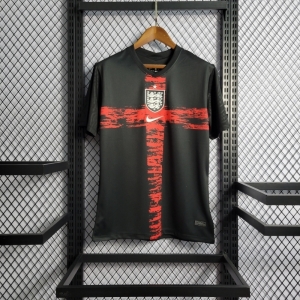 2022England Pre-Game Black Jersey