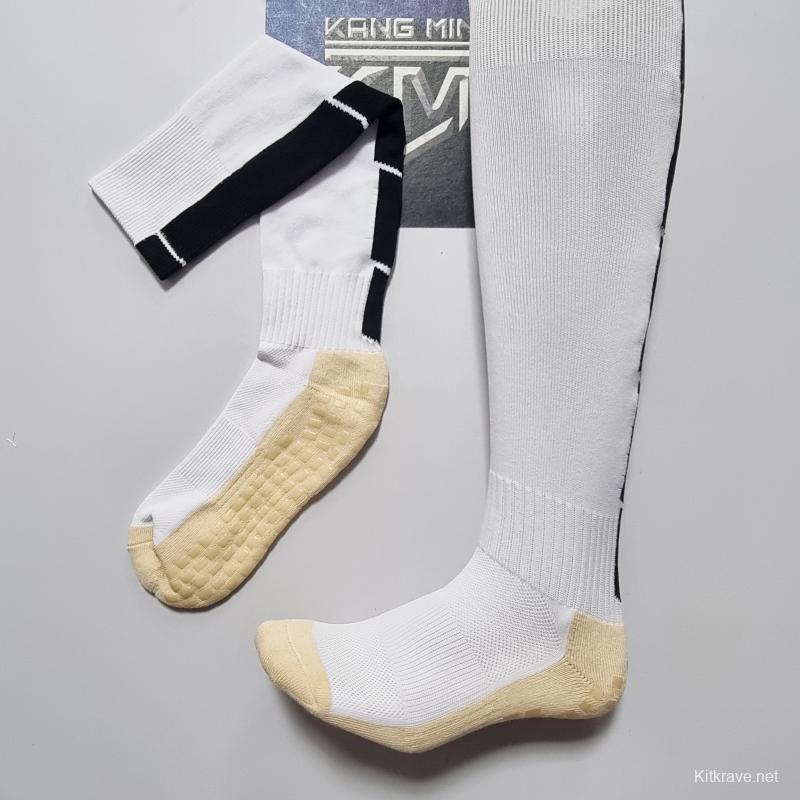 2022 White Long Top Non-Slip SOCKS#0093