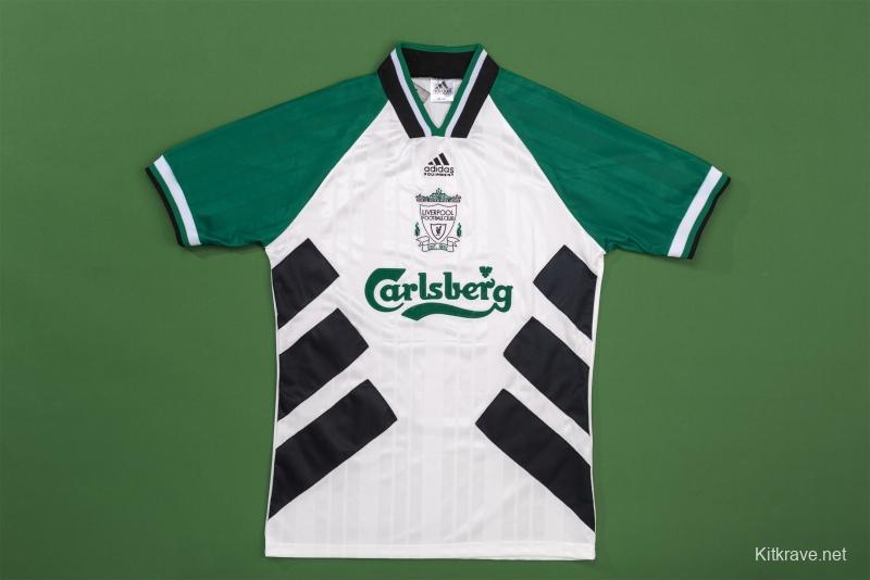 Retro 93/95 Liverpool Away Soccer Jersey