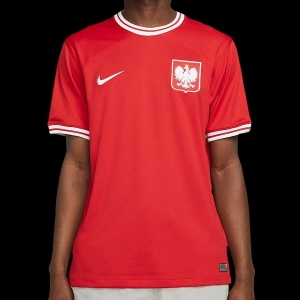 2022 Poland Away Red Soccer Jersey