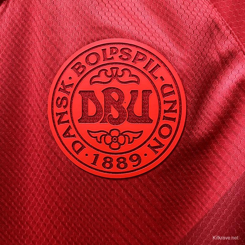 2022 Denmark Home Jersey