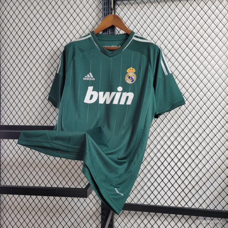 Retro 2012/13 Real Madrid Third Green Jersey