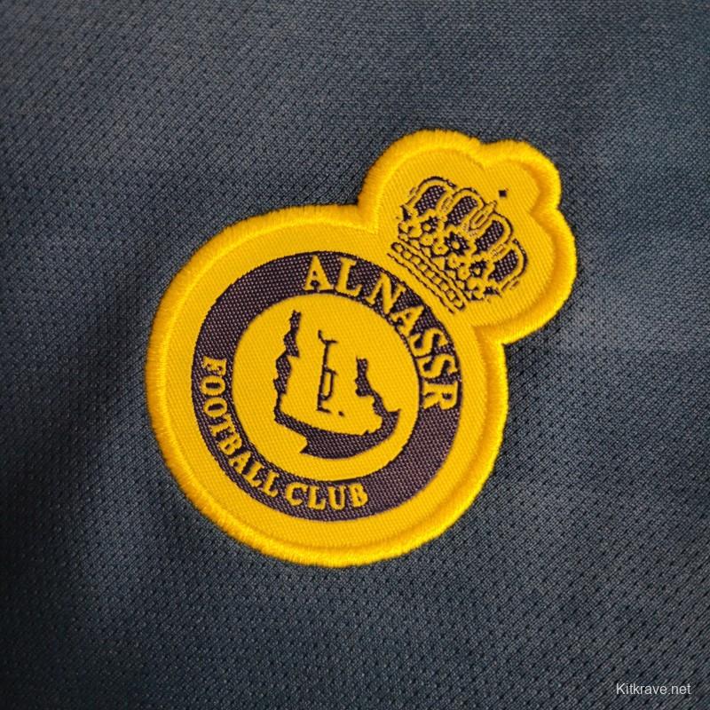 22-23 Kids Al-Nassr FC Away Jersey Size 16-28