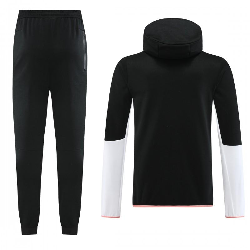 2023 Nike White Black Full Zipper Hoodie Jacket +Pants