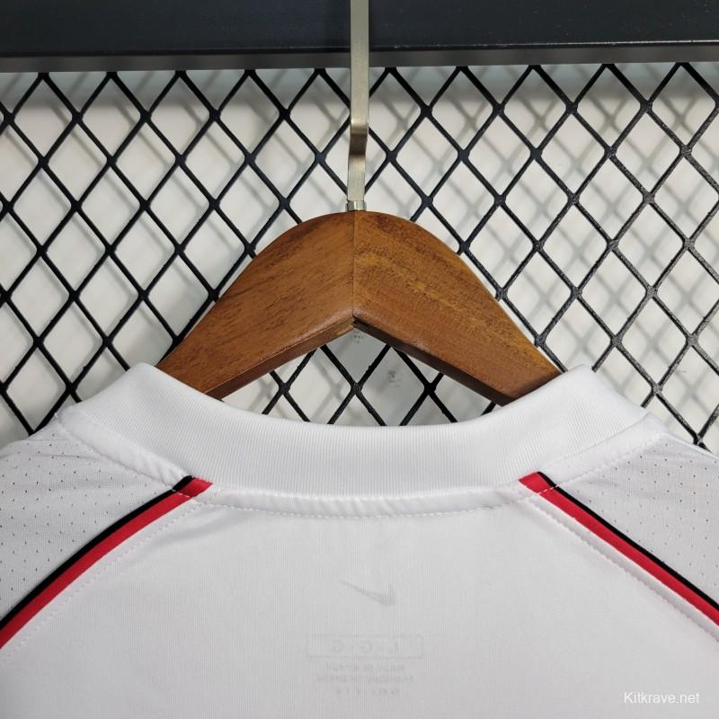 Retro 01/02 Flamengo Away White Jersey