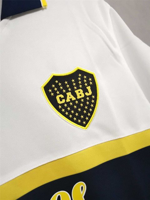 Retro 96/97 Boca Juniors Away White Jersey