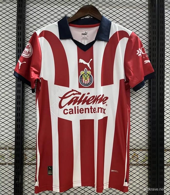 23/24 Chivas Guadalajara Home Jersey