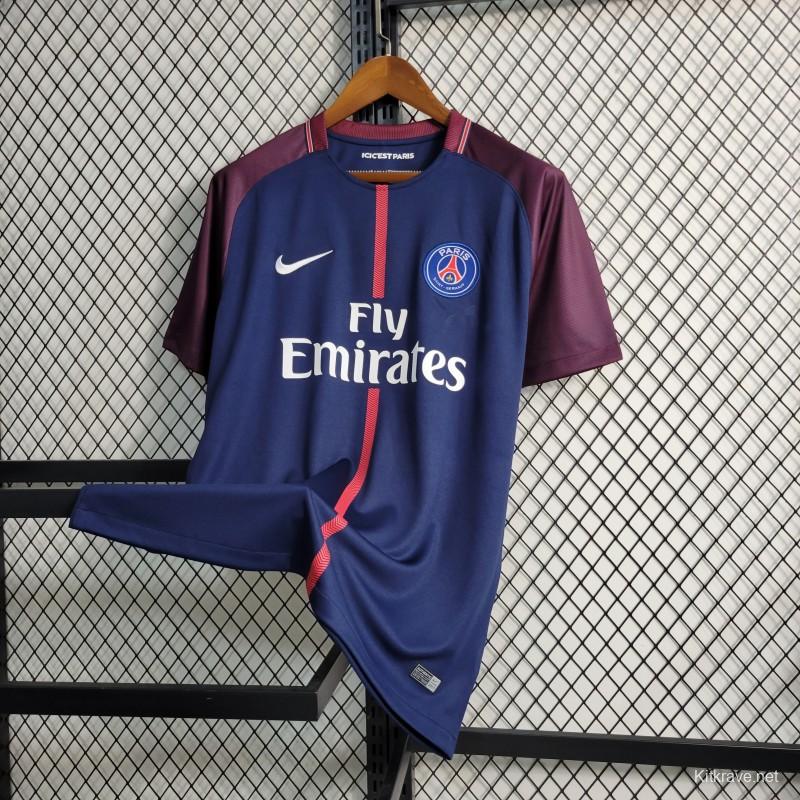 Retro 17-18 PSG Home Jersey