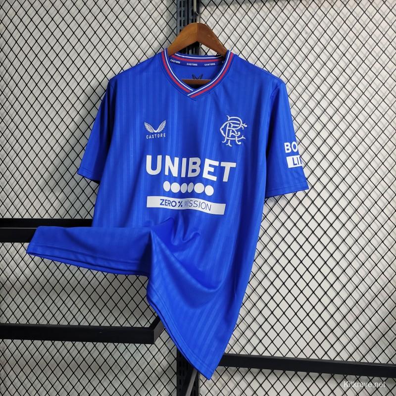 23/24 Glasgow Rangers Home Jersey