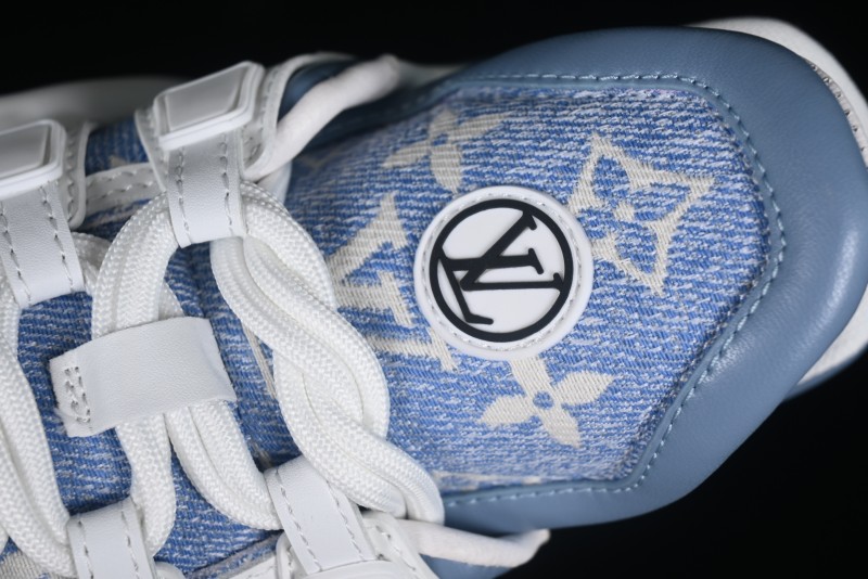 Louis Vuitton Archlight Sneakers with Wave-shaped Sole and Oversized Tongue - MBJ0
