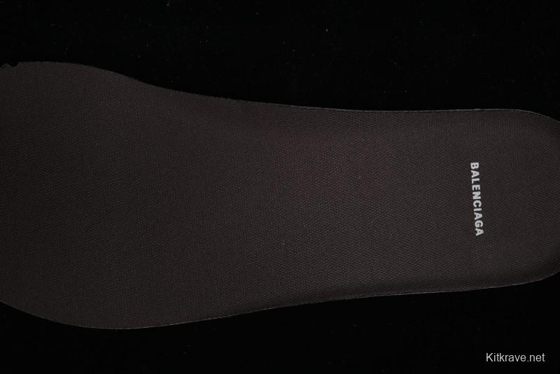 Balenciaga Phantom Sneaker 10th Generation Lace-Up Running Shoes with Transparent Heel Strap - W3XLL2097