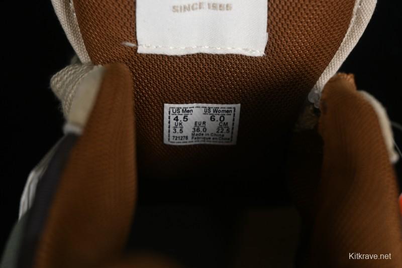 Vans Classics Knu Skool Desert Gray Green Chunky Tongue Bread Shoes - VN0007QC0WD