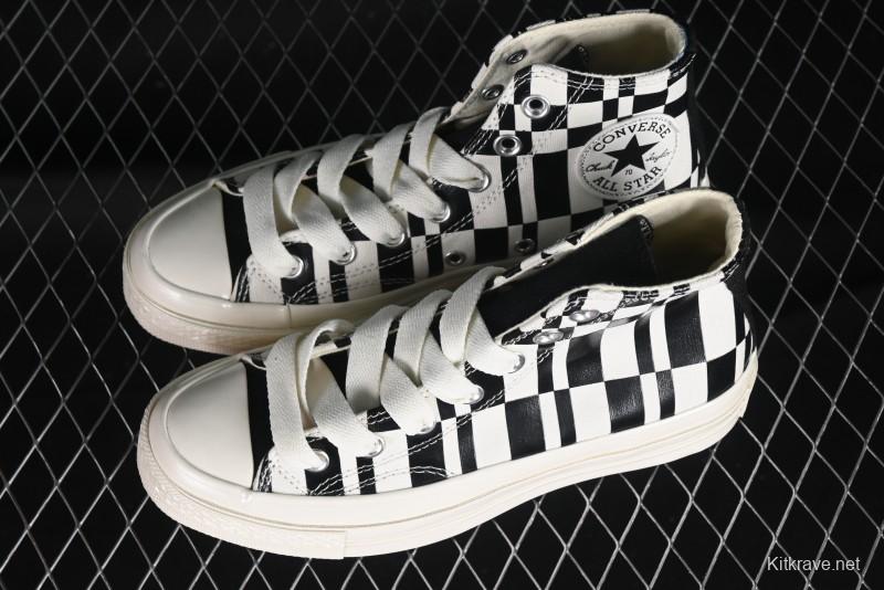 Converse 1970s Summer New Checkerboard High Top Casual Canvas Shoes - A08764C