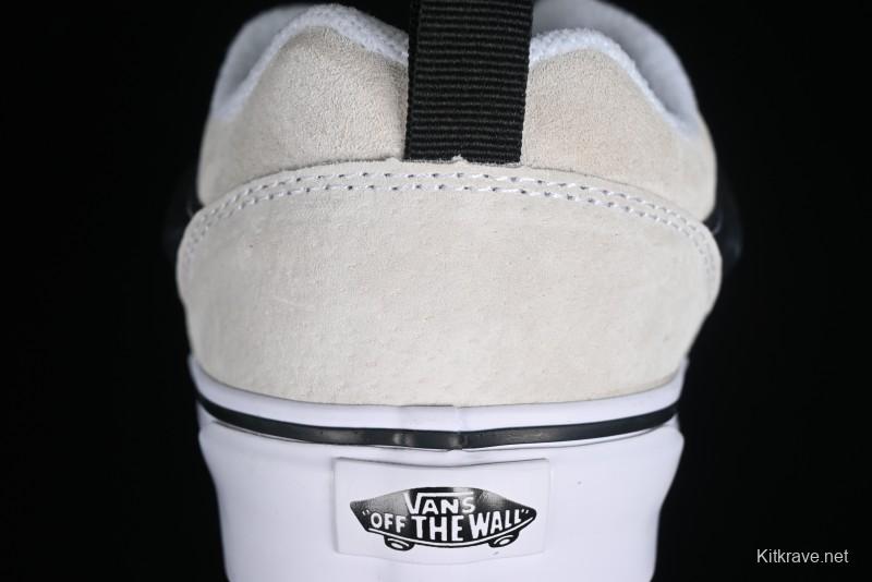 Vans Classics Knu Skool Retro Sneakers with Thick Tongue and Oversized Toe - VN0009QC02Y