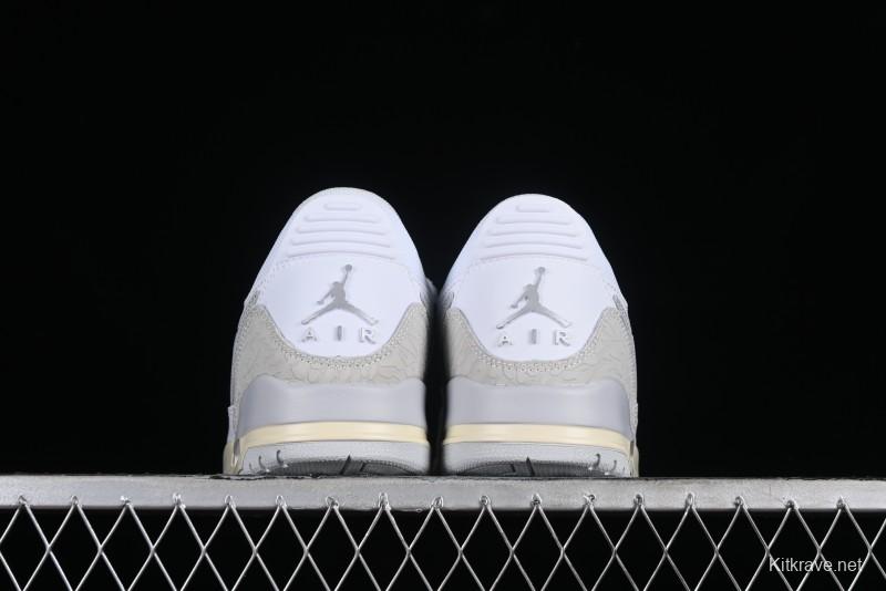 Nike Air Jordan Legacy AJ312 Low Strap Triple Fusion Sneakers - HJ3483-101