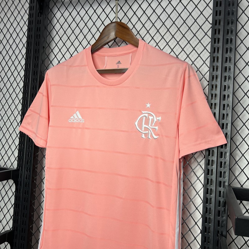 Retro 21/22 Flamengo Pink October Rosa Jersey