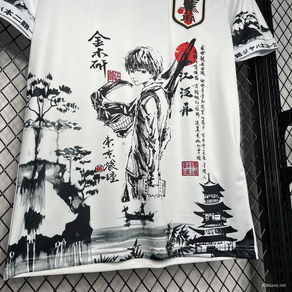 2024 Japan Tokyo Ghoul Kaneki Ken White Special Jersey