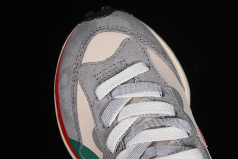Nike Sacai VaporWaffle 3.0 Deconstructed Sneakers with Overlapping Swoosh and Dual Tongue - DD1875-107