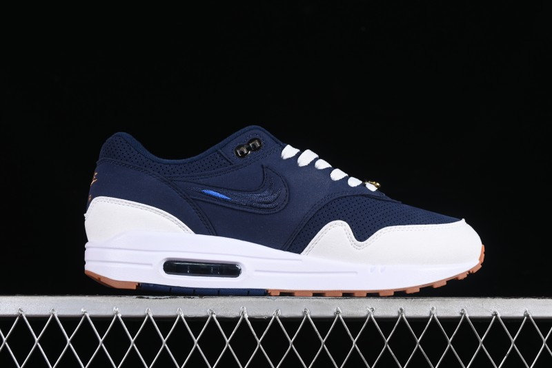 Nike Air Max 1 Retro Running Shoes with Half-Sole Air Cushion - FZ4831-400