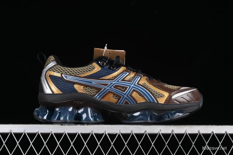 Asics Gel-Quantum Kinetic Retro Casual Sneakers with Thick Sole and GEL Scutoid Technology - 1203A270-202