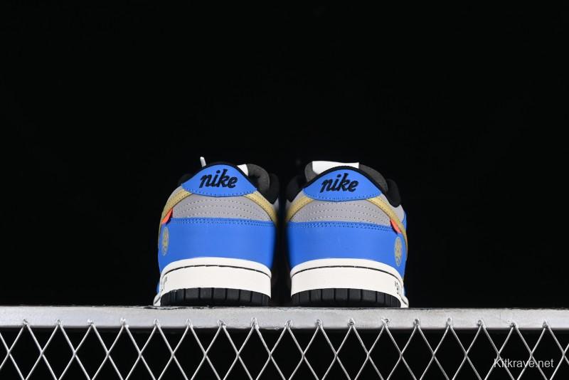 Nike SB Dunk Low Power Rangers Triceratops Colorway Low-Top Casual Skateboarding Shoes - ZZ1998-007