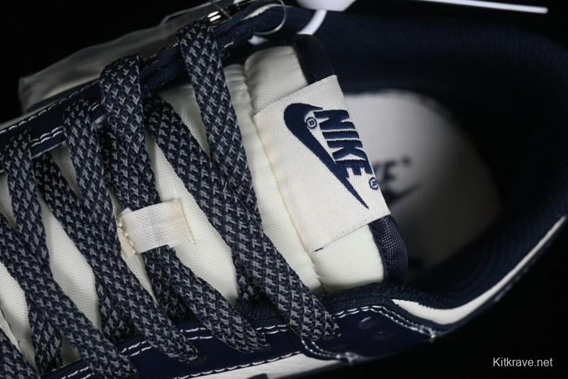 Nike SB Dunk Low Stussy Collaboration - Mark Line Starry Sky Anniversary High-End Custom Low-Top Casual Skate Shoes - BB9898-002