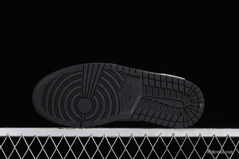 Nike Air Jordan 1 Low AJ1 Panda Prank Hip-Hop Theme - Big Shots Casual Sneakers