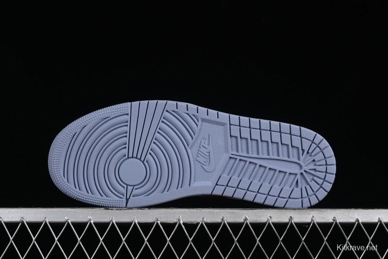 Nike Air Jordan 1 Low AJ1 White Blue Red Toe Casual Sneakers - DC0774-164