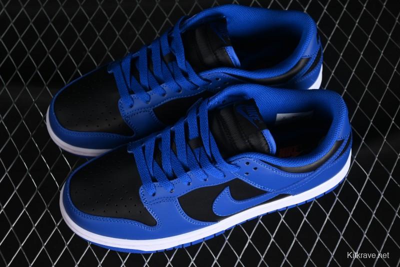 Nike SB Dunk Low Black Blue Colorway Low-Top Casual Skateboarding Shoes - CW1590-001