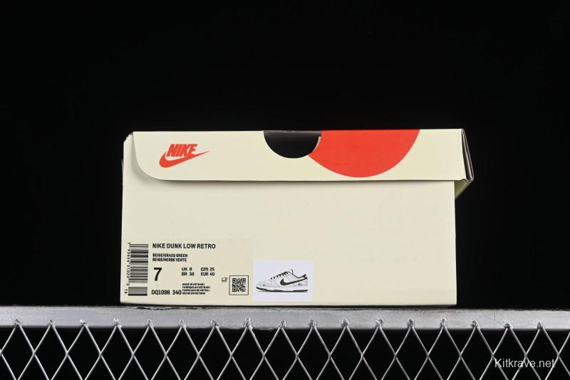 Stussy x Nike SB Dunk Low Retro Premium Casual Sneakers - DQ1098-340
