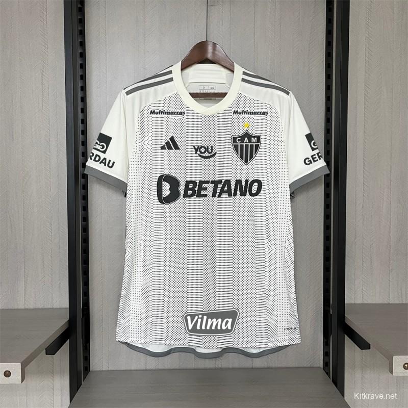 24/25 Atletico Mineiro Away All Sponsors S-XXXXL Jersey