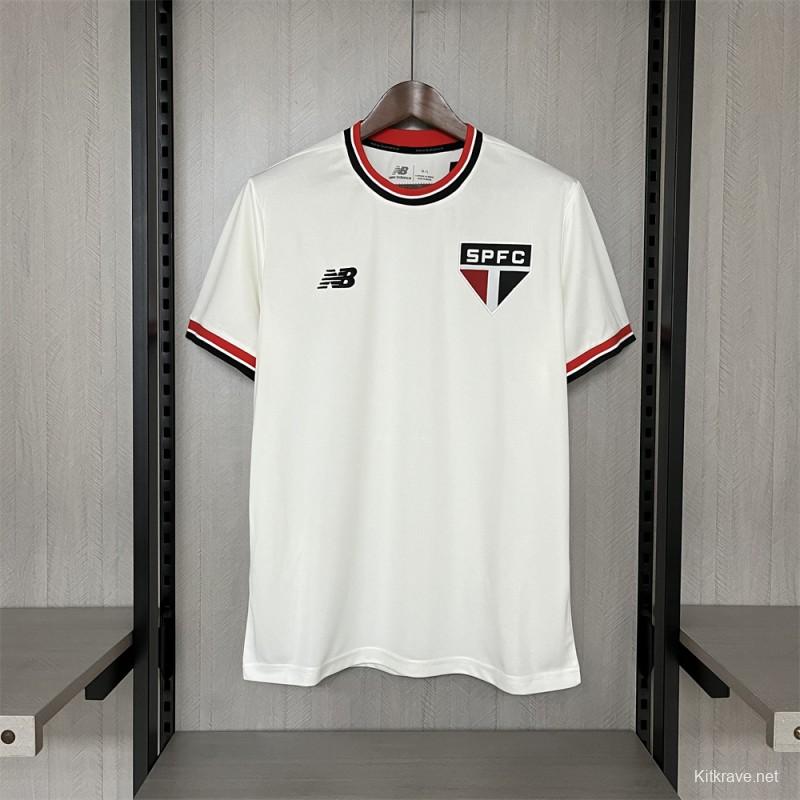 24/25 Sao Paulo Beige Jersey S-XXXXL