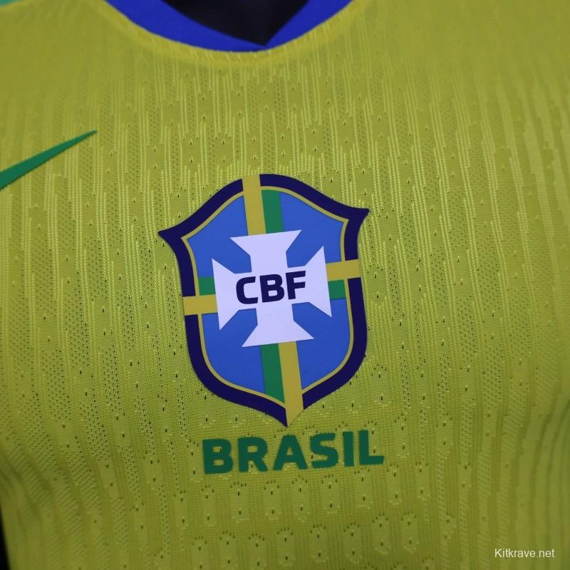 25/26 Player Version Brazil Yellow Jersey