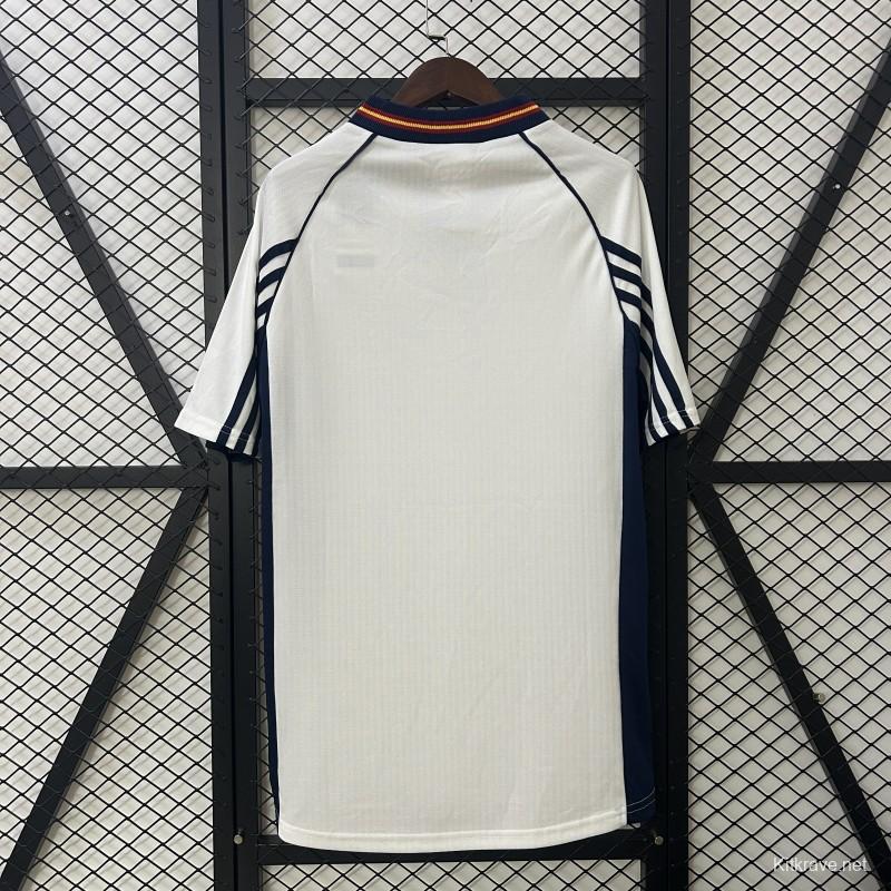 1998 Retro Spain Away Jersey